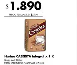 Disco Caserita harina integral oferta