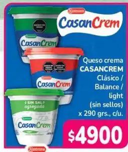 Beltrán Supermercados Casancrem queso crema clásico / balance / light oferta