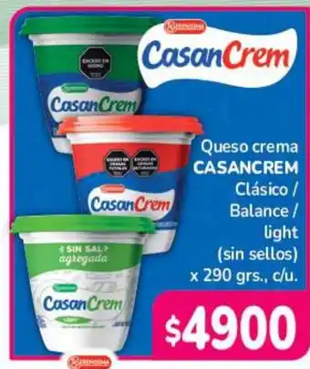 Casancrem queso crema clásico / balance / light