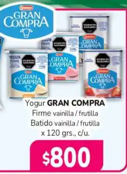Beltrán Supermercados Gran compra yogur firme vainilla frutilla batido vainilla frutilla oferta
