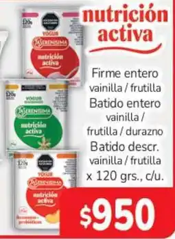 Beltrán Supermercados La serenisima nutricion activa oferta