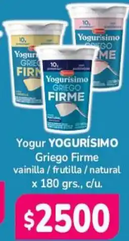 Beltrán Supermercados Yogurisimo yogur griego firme oferta