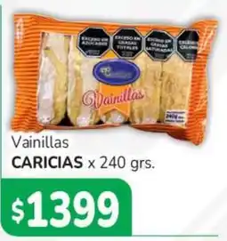Beltrán Supermercados Caricias vainillas oferta