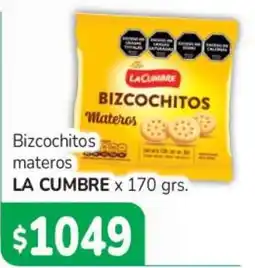 Beltrán Supermercados La cumbre bizcochitos materos oferta