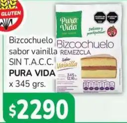 Beltrán Supermercados Pura vida bizcochuelo sabor vainilla oferta