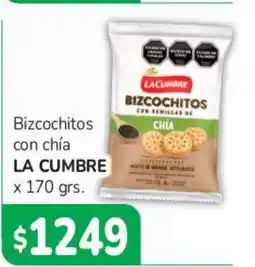 Beltrán Supermercados La cumbre bizcochitos con semillas de chía oferta