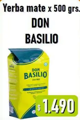 Beltrán Supermercados Don basilio yerba mate oferta
