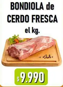 Beltrán Supermercados Bondiola de cerdo fresca oferta