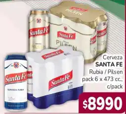 Beltrán Supermercados Santa fe cerveza rubia / pilsen oferta