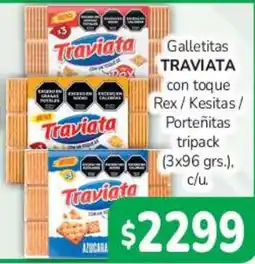Beltrán Supermercados Traviata galletitas con toque Rex / Kesitas / Porteítas oferta