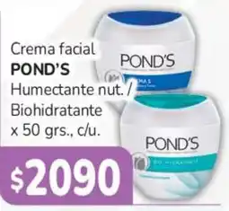 Beltrán Supermercados Pond's crema facial humectante nut. / biohidratante oferta