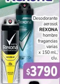 Beltrán Supermercados Rexona desodorante aerosol hombre fragancias varias oferta