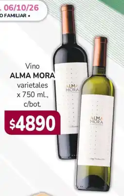 Beltrán Supermercados Alma mora vino varietales oferta