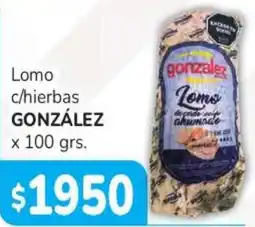 Beltrán Supermercados González lomo c/hierbas oferta