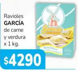 Beltrán Supermercados García ravioles de carne y verdura oferta