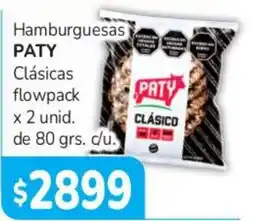 Beltrán Supermercados Paty hamburguesas clásicas oferta