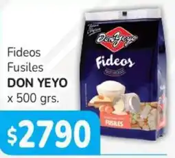 Beltrán Supermercados Don yeo fideos fusiles oferta