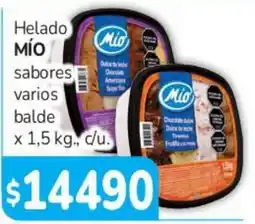 Beltrán Supermercados Mío helado varios sabores oferta