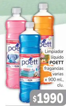 Beltrán Supermercados Poett limpiador líquido fragancias varias oferta