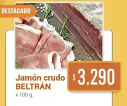 Beltrán Supermercados Beltrán jamón crudo oferta