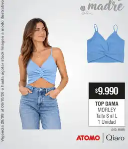 Atomo Conviene Atomo top dama morley oferta