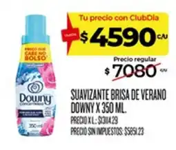 Supermercados DIA Downy suavizante brisa de verano oferta