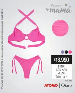 Atomo Conviene Atomo bikini con aro +less oferta