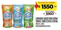 Supermercados DIA Ecovita limpiador oferta