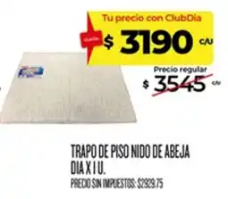 Supermercados DIA Dia trapo de piso nido de abeja oferta