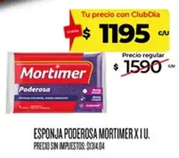Supermercados DIA Mortimer esponja poderosa oferta