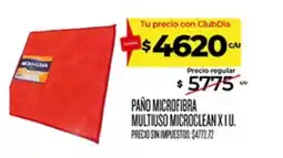 Supermercados DIA Microclean paño microfibra multiuso oferta