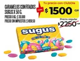 Supermercados DIA Sugus carmelos confitados oferta