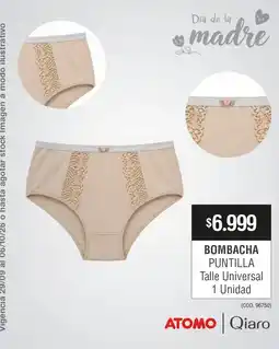 Atomo Conviene Atomo bombacha puntilla oferta