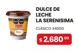 Piantoni Supermayorista La serenisima dulce de leche clasico oferta