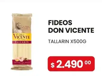 Don vicente fideos tallarin