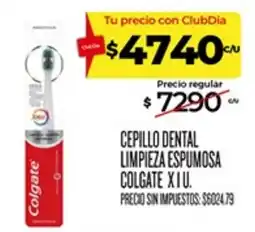 Supermercados DIA Colgate cepillo dental limpieza espumosa oferta
