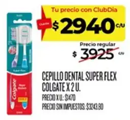 Supermercados DIA Colgate cepillo dental super flex oferta