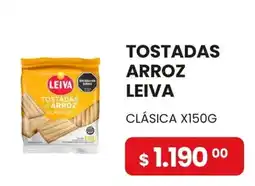 Piantoni Supermayorista Leiva tostadas de arroz clásicas oferta