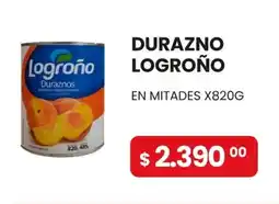 Piantoni Supermayorista Logroño durazno oferta