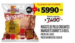 Supermercados DIA NaaHguets nuggets de pollo crocantes oferta