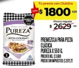 Supermercados DIA Pureza pizza gourmet oferta
