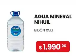 Piantoni Supermayorista Nihuil agua mineral oferta