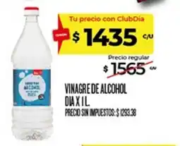 Supermercados DIA Dia vinagre de alcohol oferta