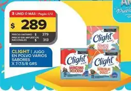 Carrefour Maxi Clight - jugo en polvo varios sabores oferta