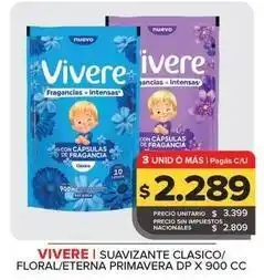Carrefour Maxi Vivere - suavizante clasico oferta