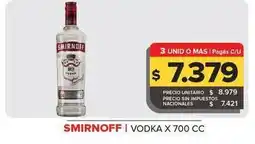 Carrefour Maxi Smirnoff - vodka oferta