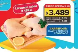 Carrefour Maxi Carrefour - cuarto trasero congelado oferta