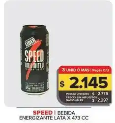 Carrefour Maxi Speed - bebida energizante oferta