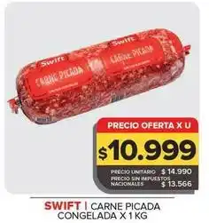 Carrefour Maxi Swift - carne picado congelada oferta