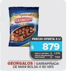 Carrefour Maxi Georgalos - garrapiñada de maní bolsa oferta